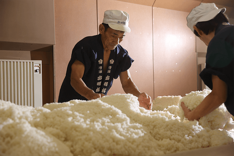 Making koji