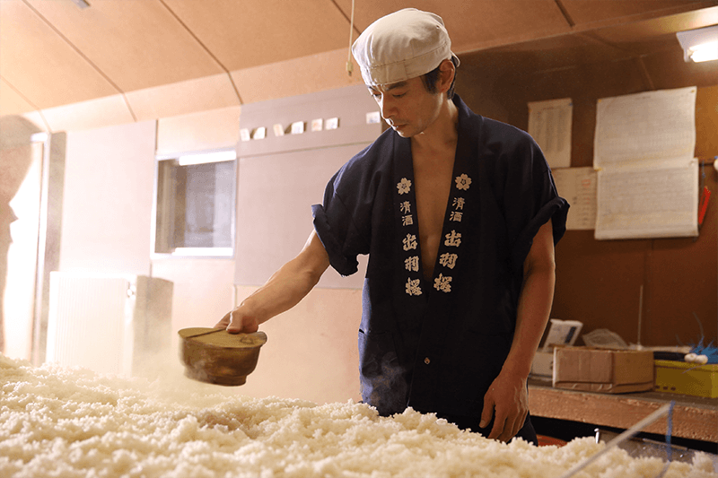 Making koji