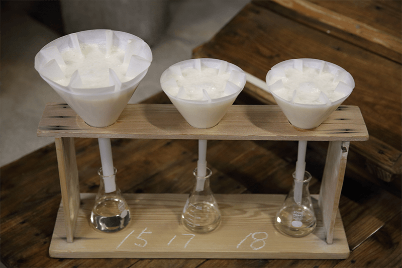 Preparing Moromi / Fermentation