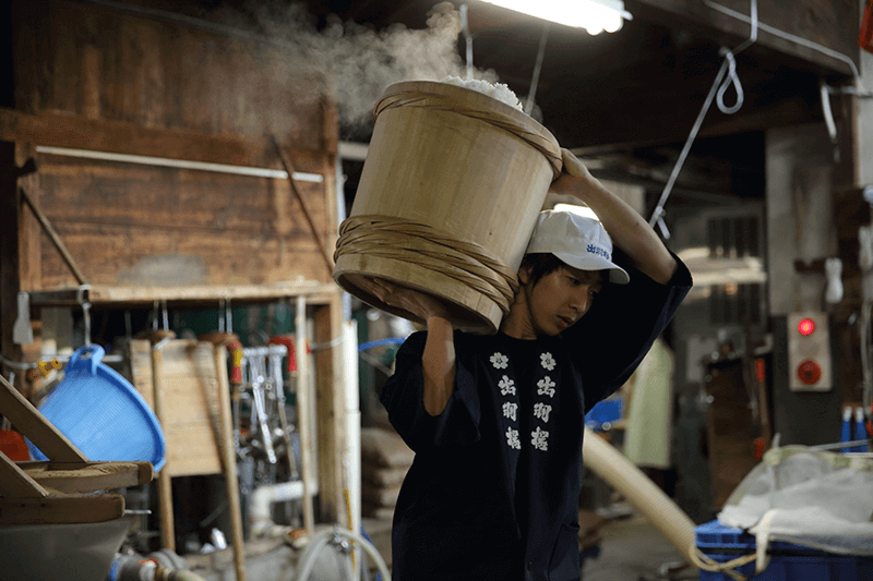 Steamed rice