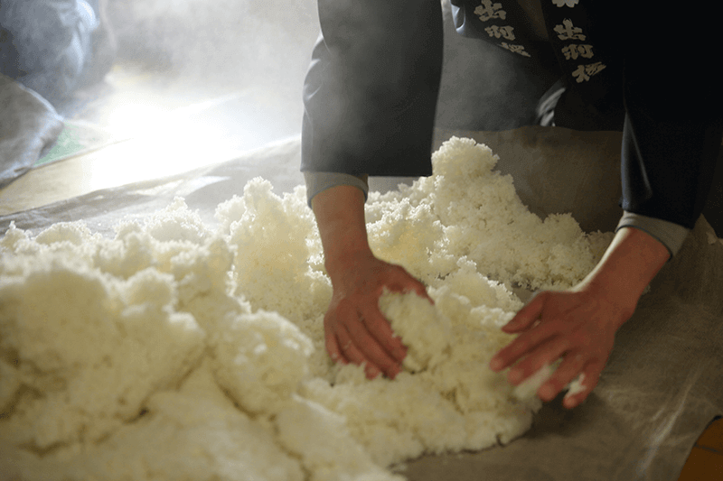 Steamed rice